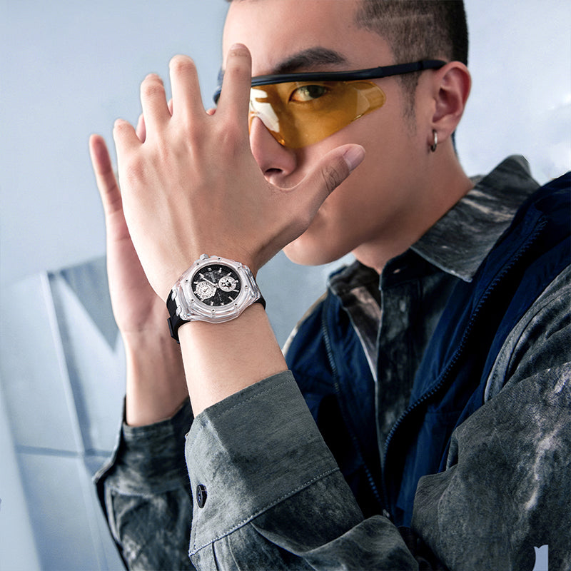 Men's Chronograph Style Quartz Watch