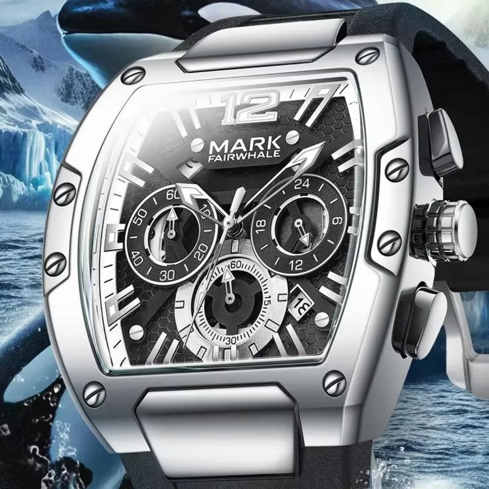 MARK FAIRWHALE Luxury Chronograph Style Men's Watch