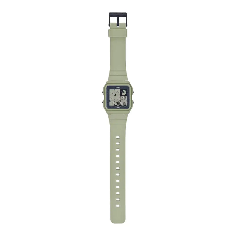 Casio Youth Digital LF-20W-3ADF Green Dial Resin Strap Unisex Watch detail view
