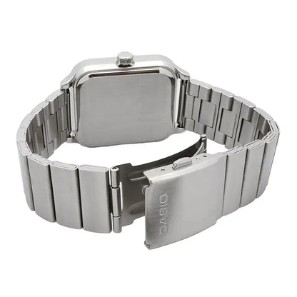 Casio Enticer MTP-M305D-9AVDF Multi-Hand Moon Phase Analog Beige Dial Stainless Steel Men's Watch