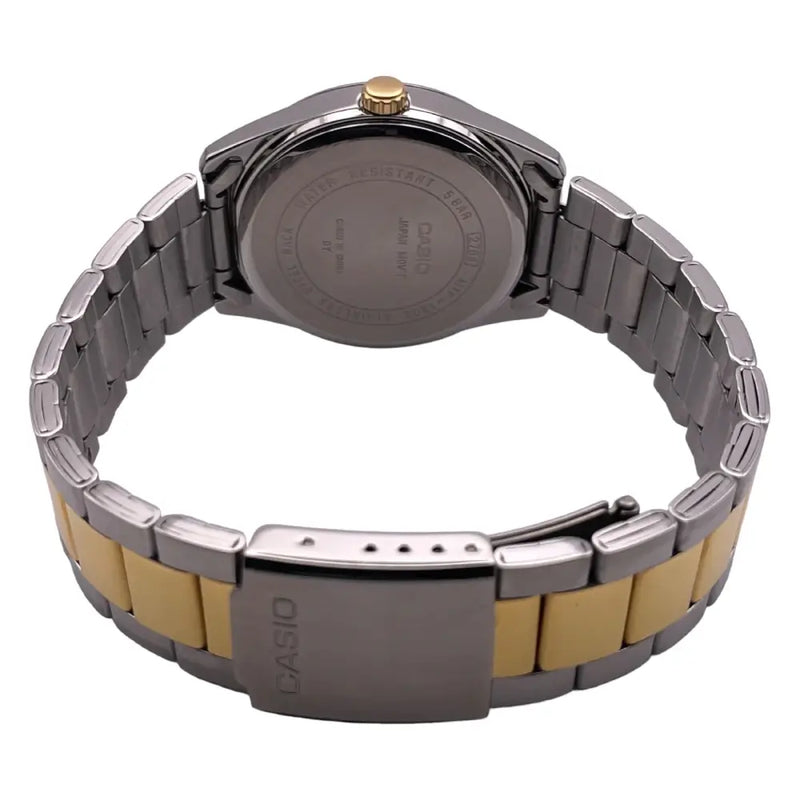 Casio Rare Classic MTP-1302SG-7B3 Analog Silver Arabic Dial Stainless Steel Men's Watch detail view