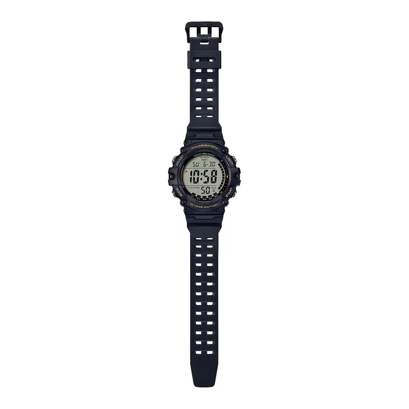 Casio Youth AE-1500WHX-1AVDF Digital Multi-Function Black Dial 51.3mm Resin Strap Men's Watch detail view
