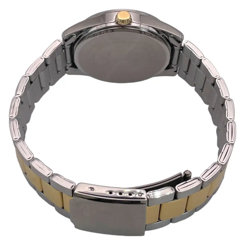 Casio Rare Classic MTP-1302SG-1B3 Analog Black Arabic Dial Stainless Steel Men's Watch detail view