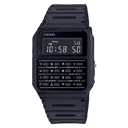 Casio Vintage Digital CA-53WF-1BDF Black Dial Resin Strap Unisex Watch