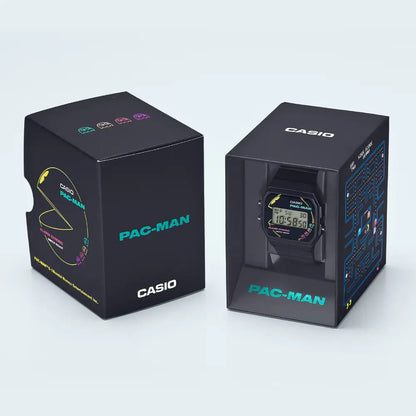 Casio Vintage F-91WPC-1ADR Pac-Man Edition Digital Black Dial Resin Strap Unisex Watch