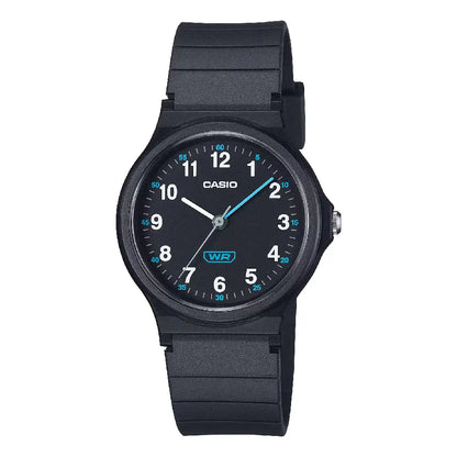 Casio Youth Analog LQ-24B-1BDF Black Dial Resin Strap Women's Watch