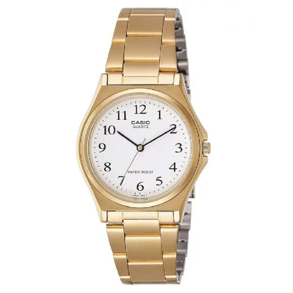 Casio Collection Analog MTP-1130N-7BRDF White Dial Stainless Steel Men's Watch