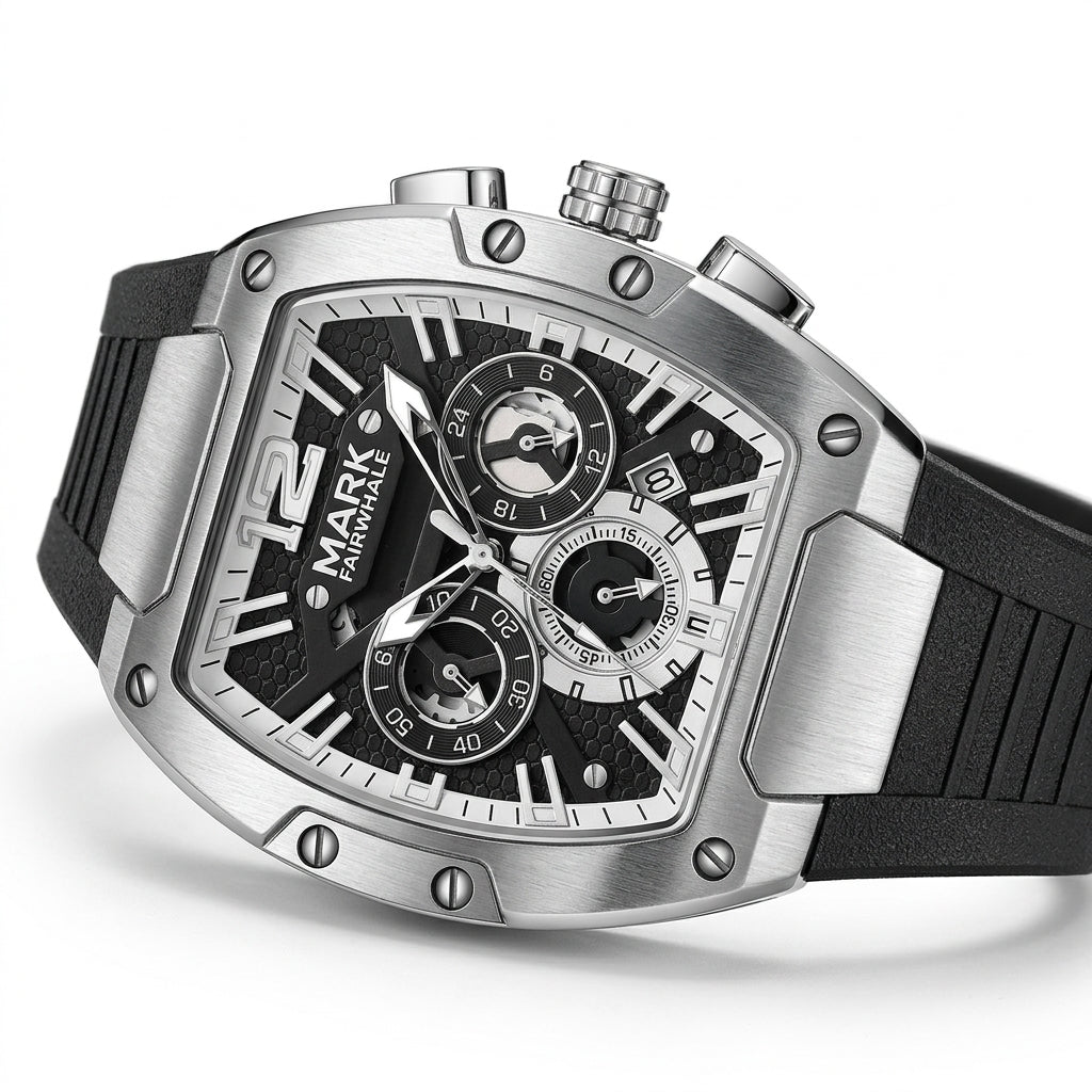 MARK FAIRWHALE Luxury Chronograph Style Men's Watch