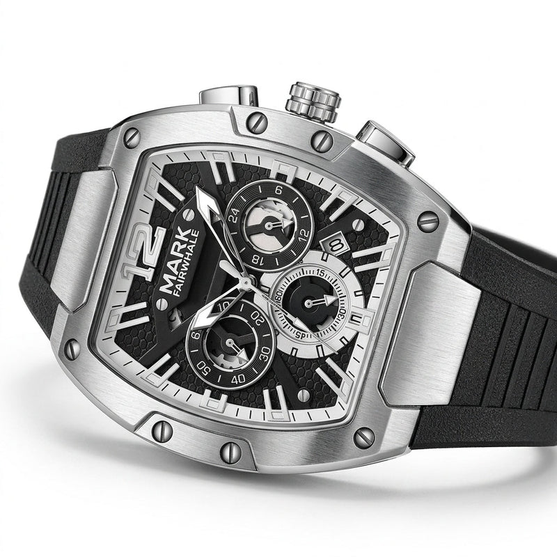 MARK FAIRWHALE Luxury Chronograph Style Men's Watch detail view