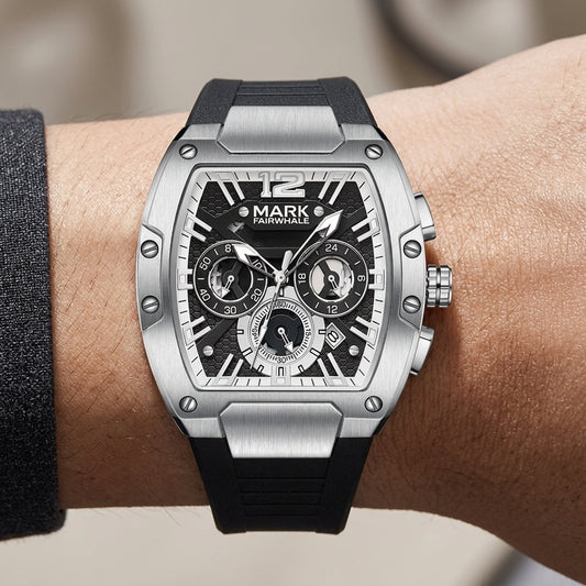 MARK FAIRWHALE Luxury Chronograph Style Men's Watch